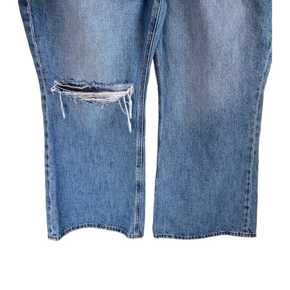 AMERICAN EAGLE Highest Rise 90’s Flare size 18 short - Picture 3 of 10